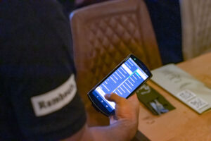 werken met kassasysteem Unitouch