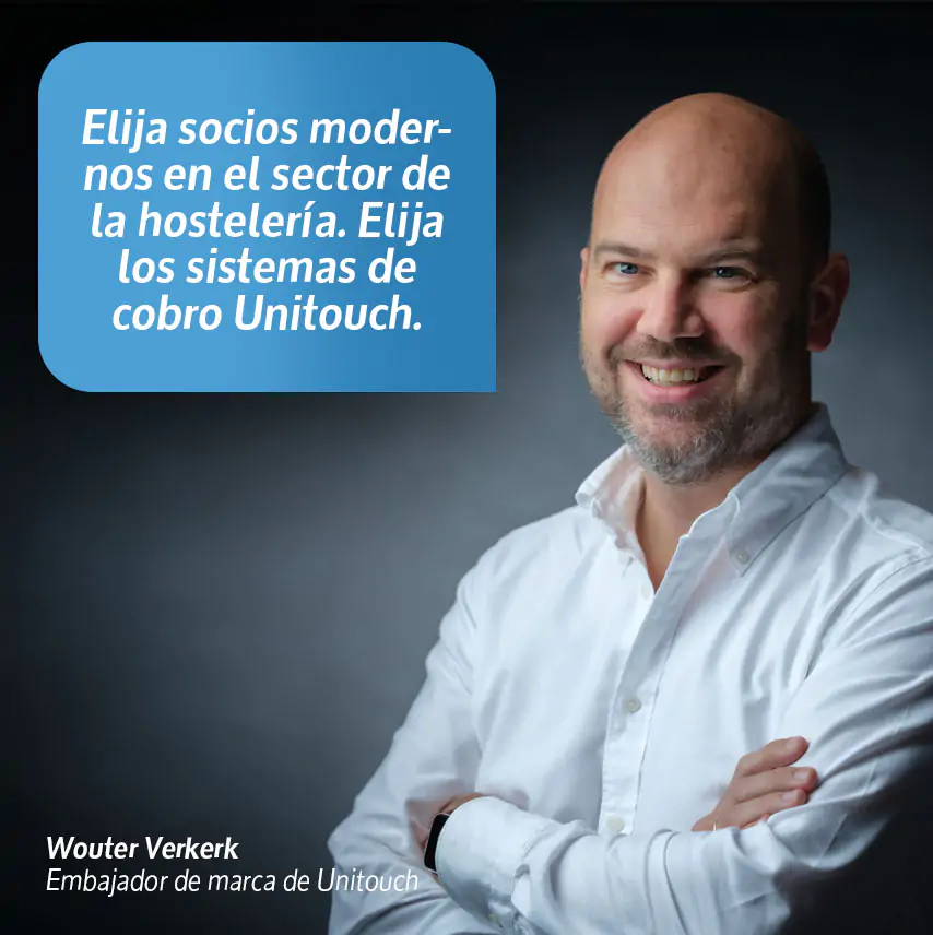 Wouter Verkerk brandambassadeur Unitouch