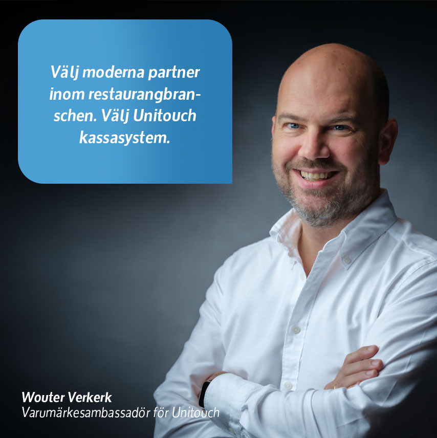 Wouter Verkerk brandambassadeur Unitouch